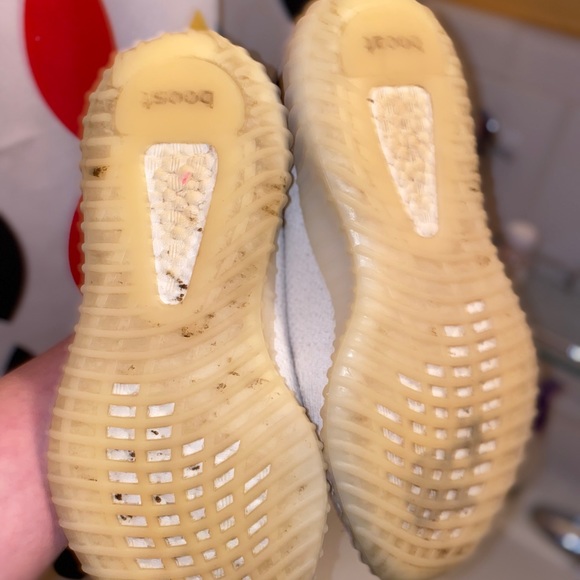 Yeezy boost 350 v2 triple white used - Picture 3 of 6